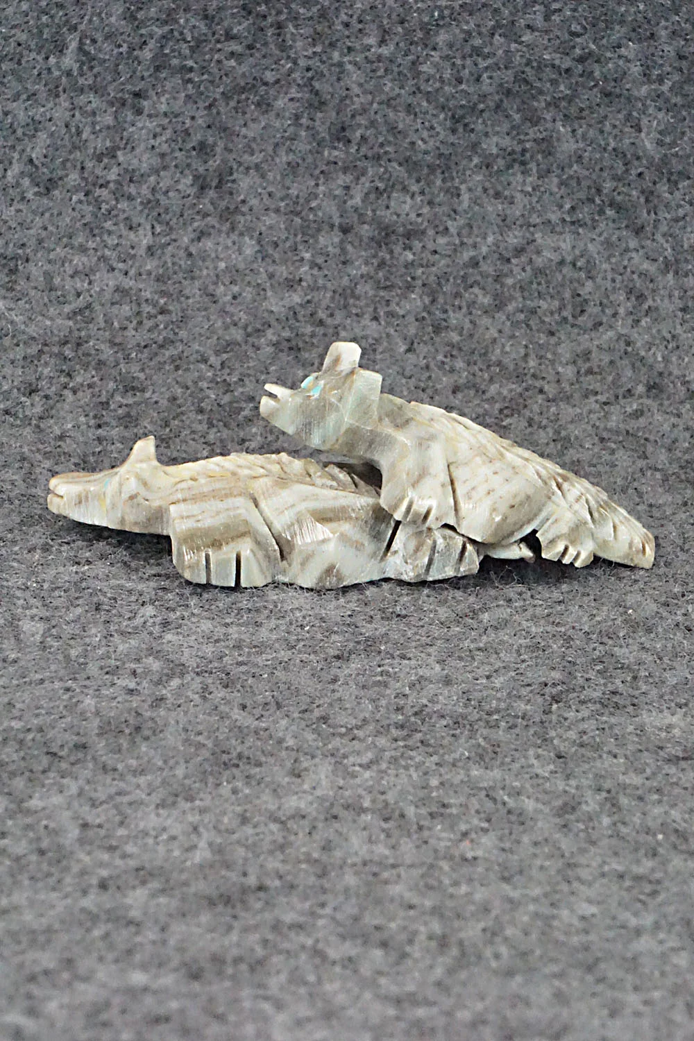 Badger Zuni Fetish Carving - Carl Etsate - Image 4