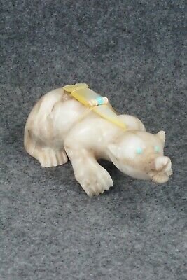 Bear Zuni Fetish Carving - Albert Eustace - Image 6