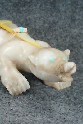 Bear Zuni Fetish Carving - Albert Eustace - Image 7