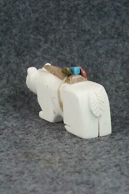 Bear Zuni Fetish Carving - Alex Tsethlikai - Image 3