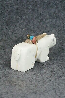 Bear Zuni Fetish Carving - Alex Tsethlikai - Image 4