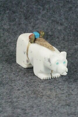 Bear Zuni Fetish Carving - Alex Tsethlikai - Image 6