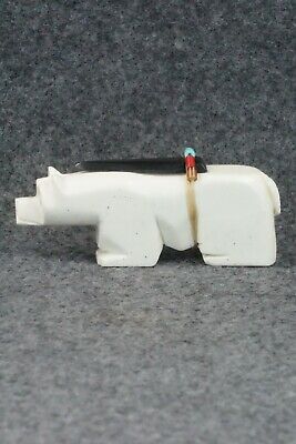 Bear Zuni Fetish Carving - Alex Tsethlikai - Image 3