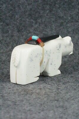 Bear Zuni Fetish Carving - Alex Tsethlikai - Image 5