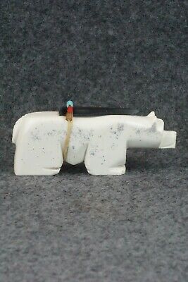 Bear Zuni Fetish Carving - Alex Tsethlikai - Image 6