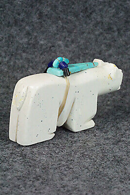 Bear Zuni Fetish Carving - Alex Tsethlikai - Image 4