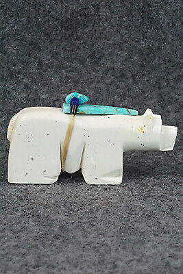 Bear Zuni Fetish Carving - Alex Tsethlikai - Image 5