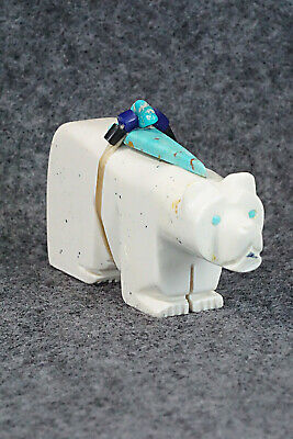 Bear Zuni Fetish Carving - Alex Tsethlikai - Image 6