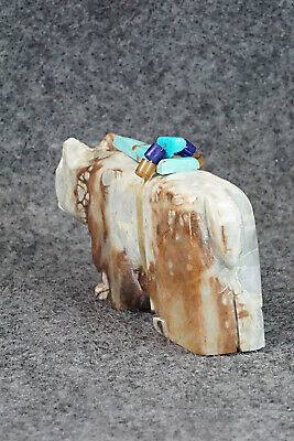 Bear Zuni Fetish Carving - Alex Tsethlikai - Image 3
