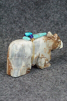 Bear Zuni Fetish Carving - Alex Tsethlikai - Image 4