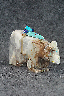 Bear Zuni Fetish Carving - Alex Tsethlikai - Image 6