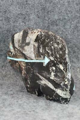 Bear Zuni Fetish Carving - Bernard Laiwakete - Image 3