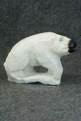 Bear Zuni Fetish Carving - Derrick Kaamasee - Image 5