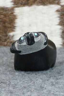 Bear Zuni Fetish Carving - Reynold Lunasee - Image 6