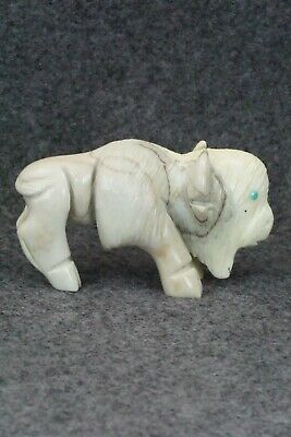 Buffalo Zuni Fetish Carving - Jonas Hustito - Image 5