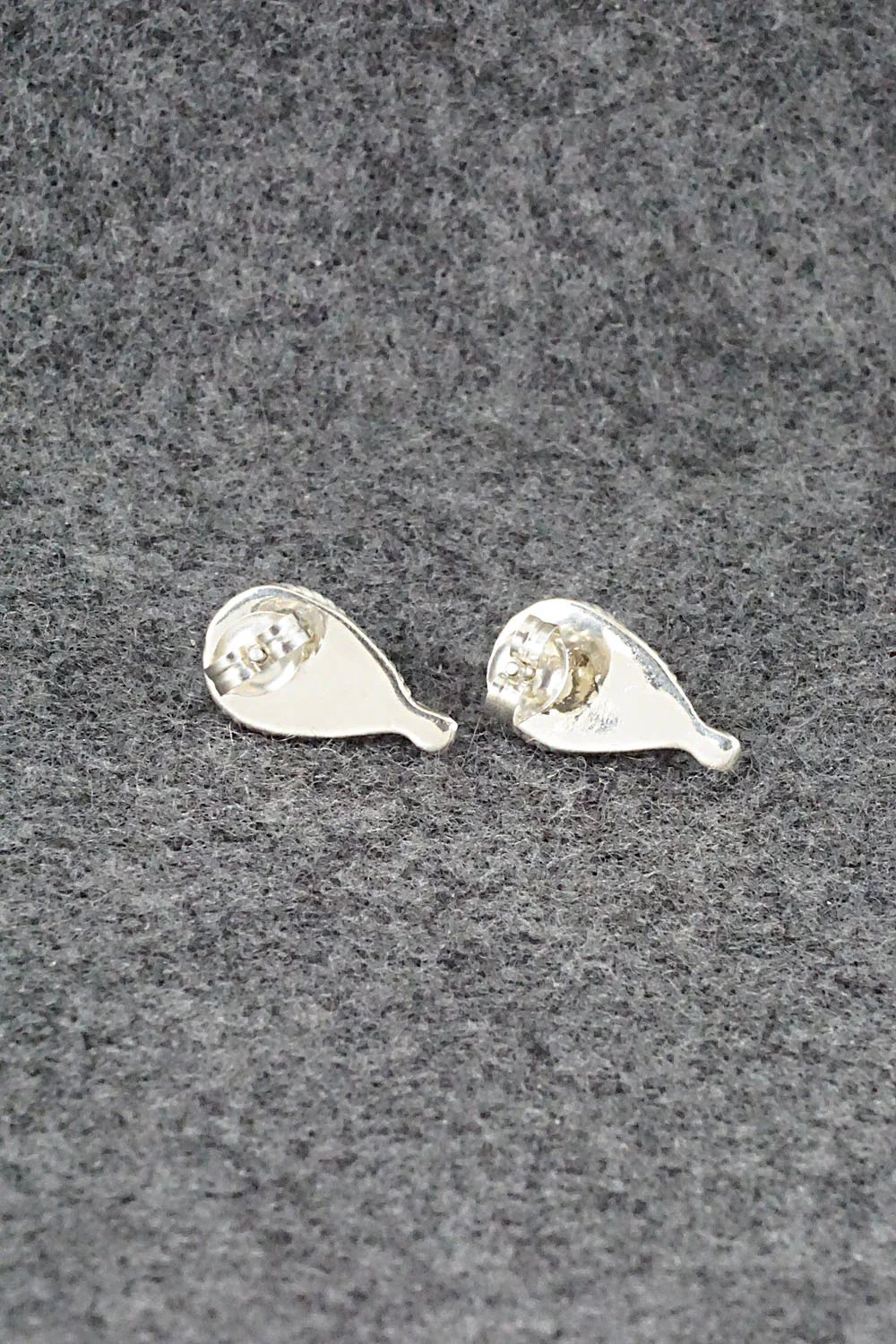 Coral & Sterling Silver Earrings - Shirley Walela - Image 6