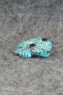 Frog Zuni Fetish Carving - Reynold Lunasee - Image 6