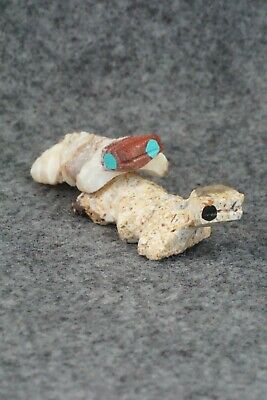 Horned Toad Zuni Fetish Carving - Carl Etsate - Image 6