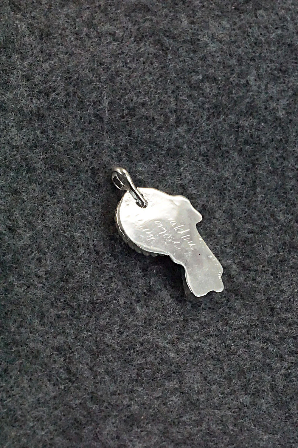 Multi Stone and Sterling Silver Pendant - Geraldine Lonjose - Image 6