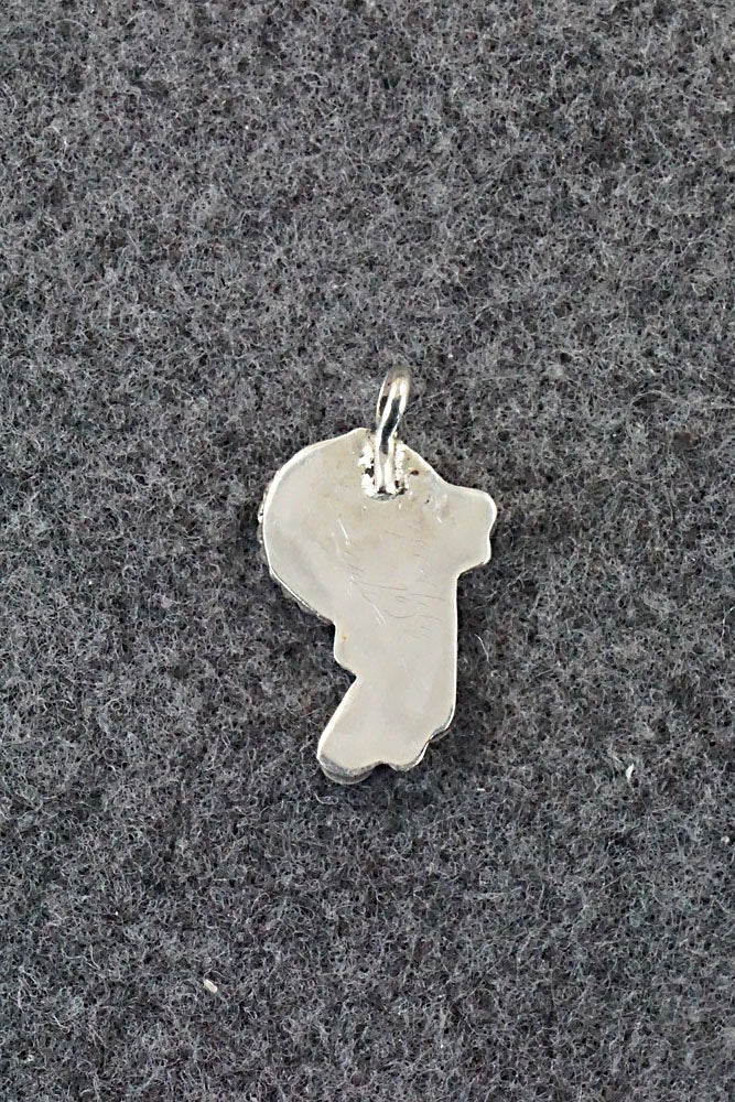 Multi Stone and Sterling Silver Pendant - Geraldine Lonjose - Image 6