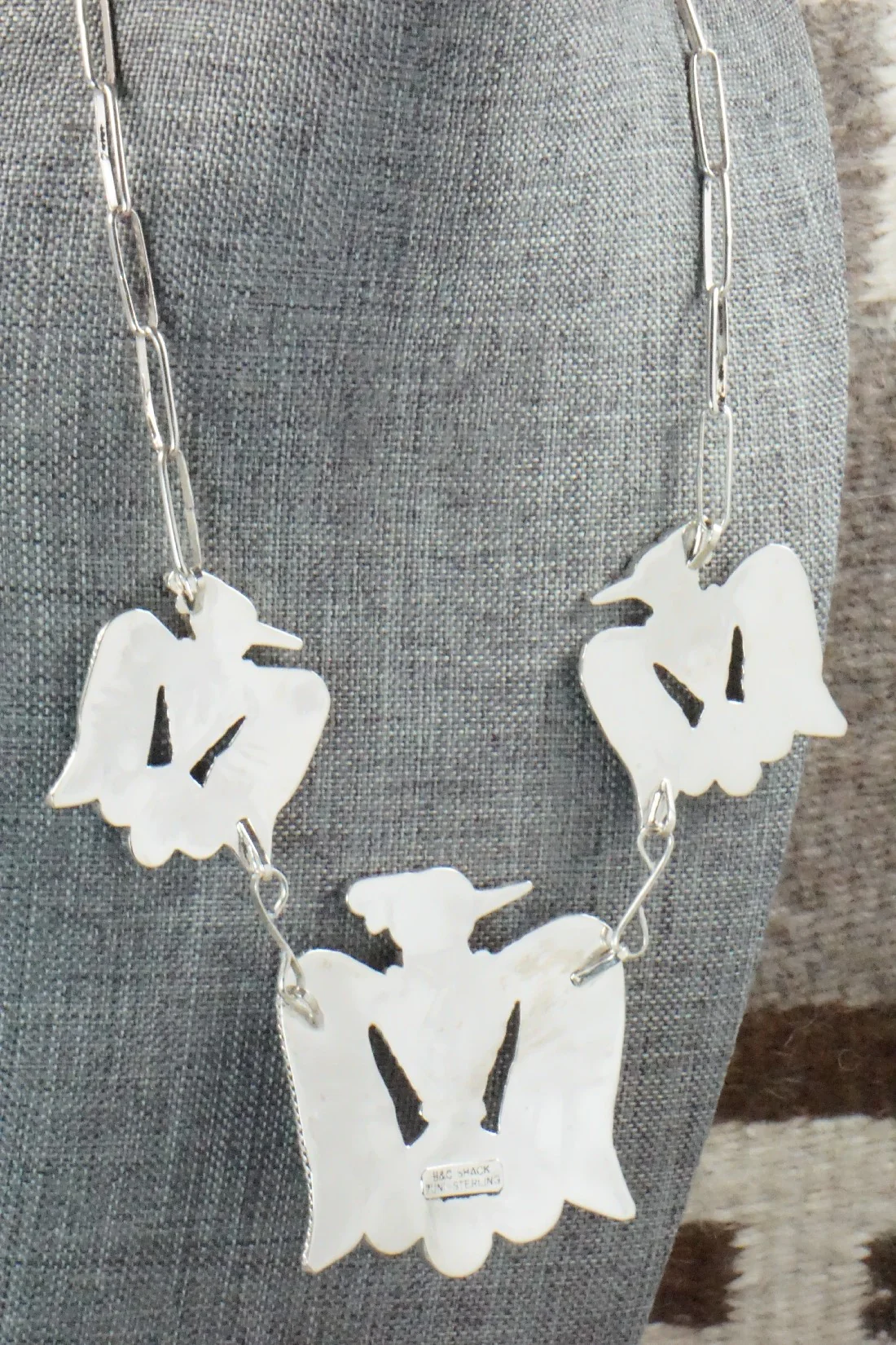 Multi Stone & Sterling Silver Inlay Jewelry Set - Bobby Shack - Image 7