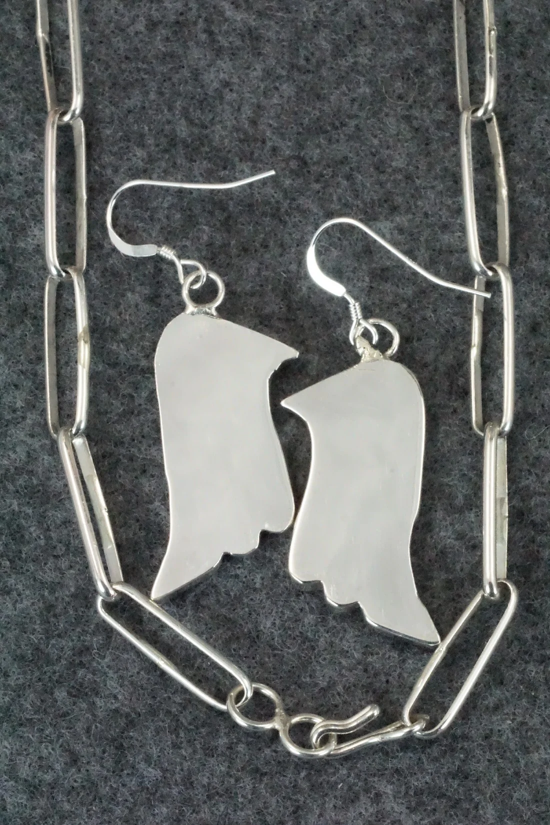 Multi Stone & Sterling Silver Inlay Jewelry Set - Bobby Shack - Image 8