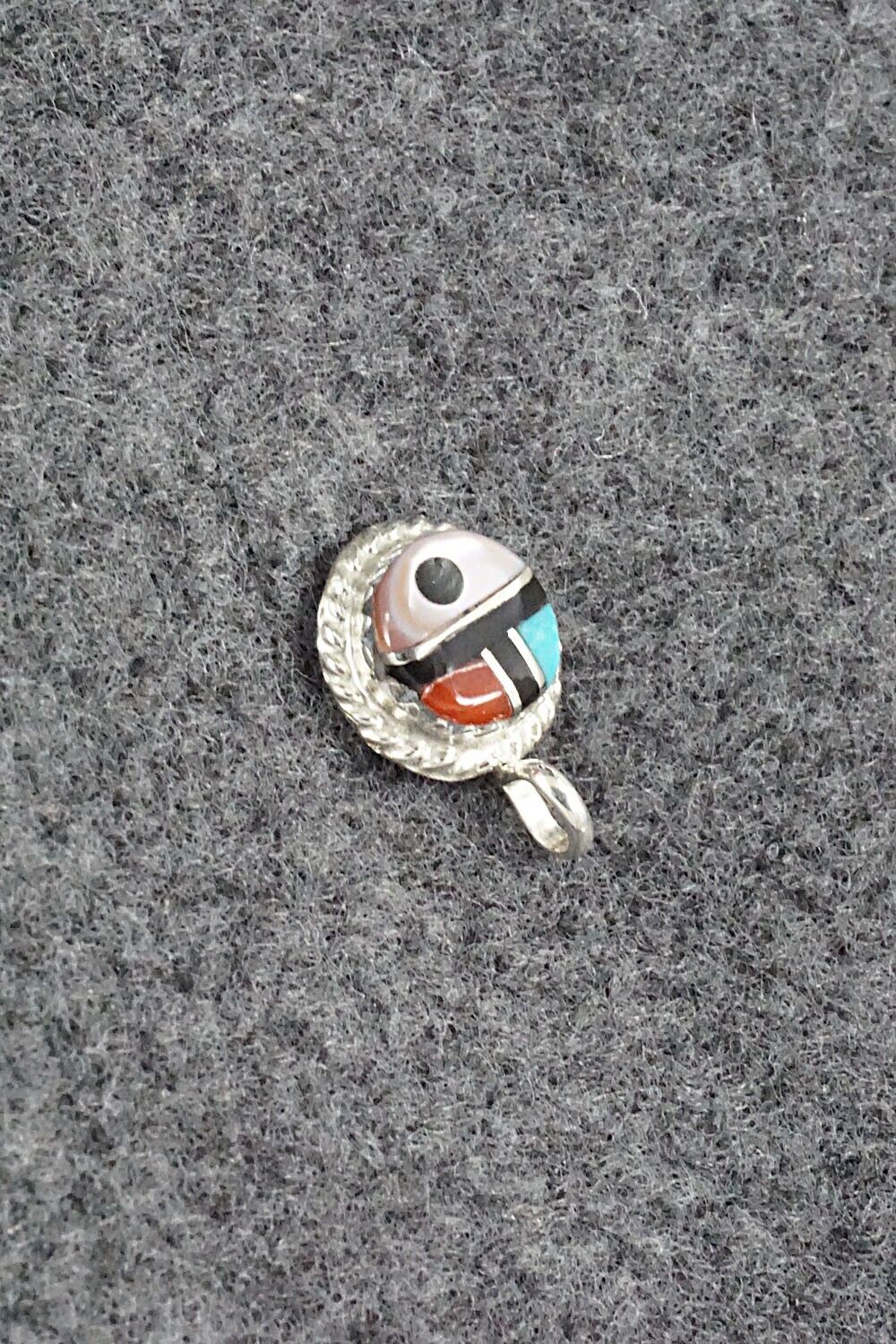 Multi Stone & Sterling Silver Pendant - Elvira Kiyite - Image 3