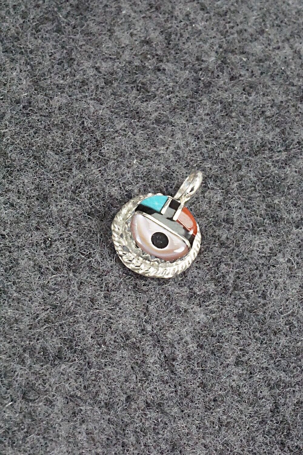 Multi Stone & Sterling Silver Pendant - Elvira Kiyite - Image 4