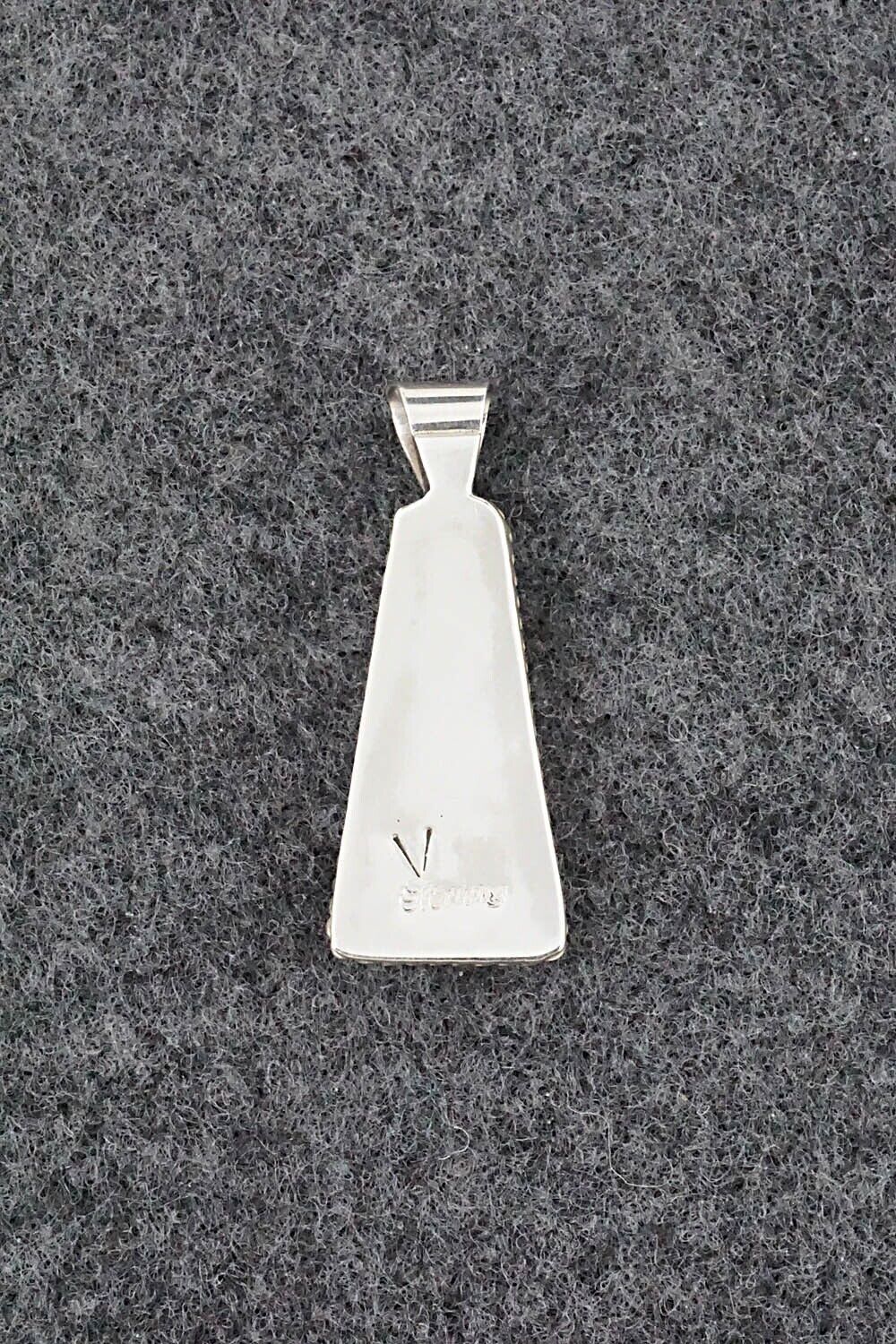 Multi Stone & Sterling Silver Pendant - Victor Martza - Image 6