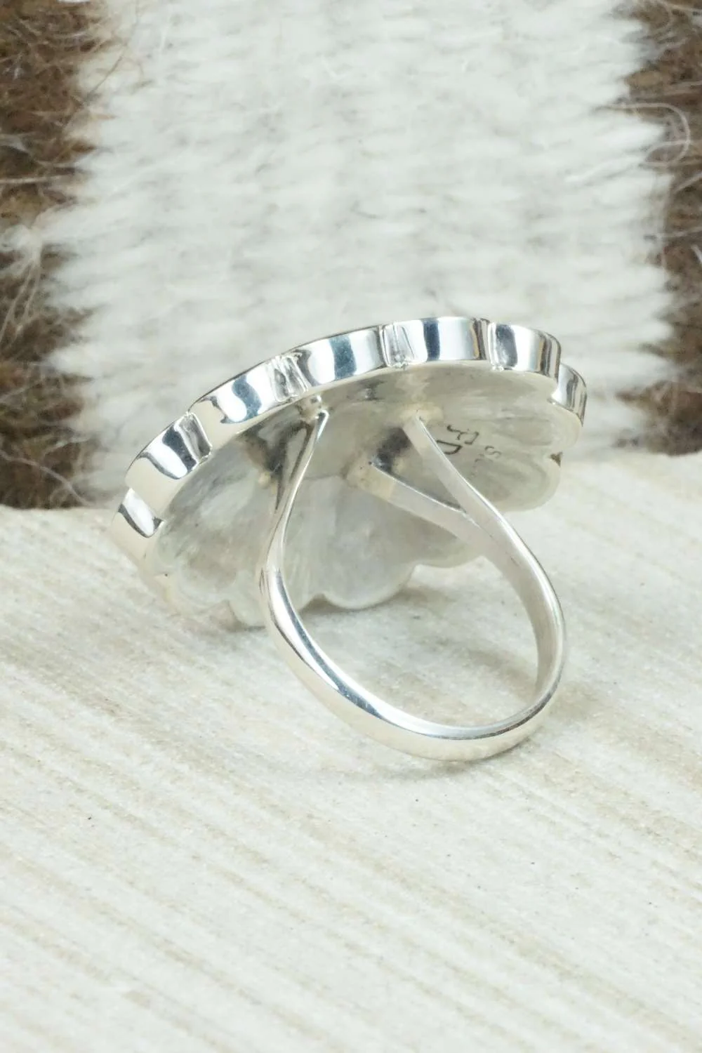 Multi Stone & Sterling Silver Ring - Denise Siutza - Size 5.5 - Image 4