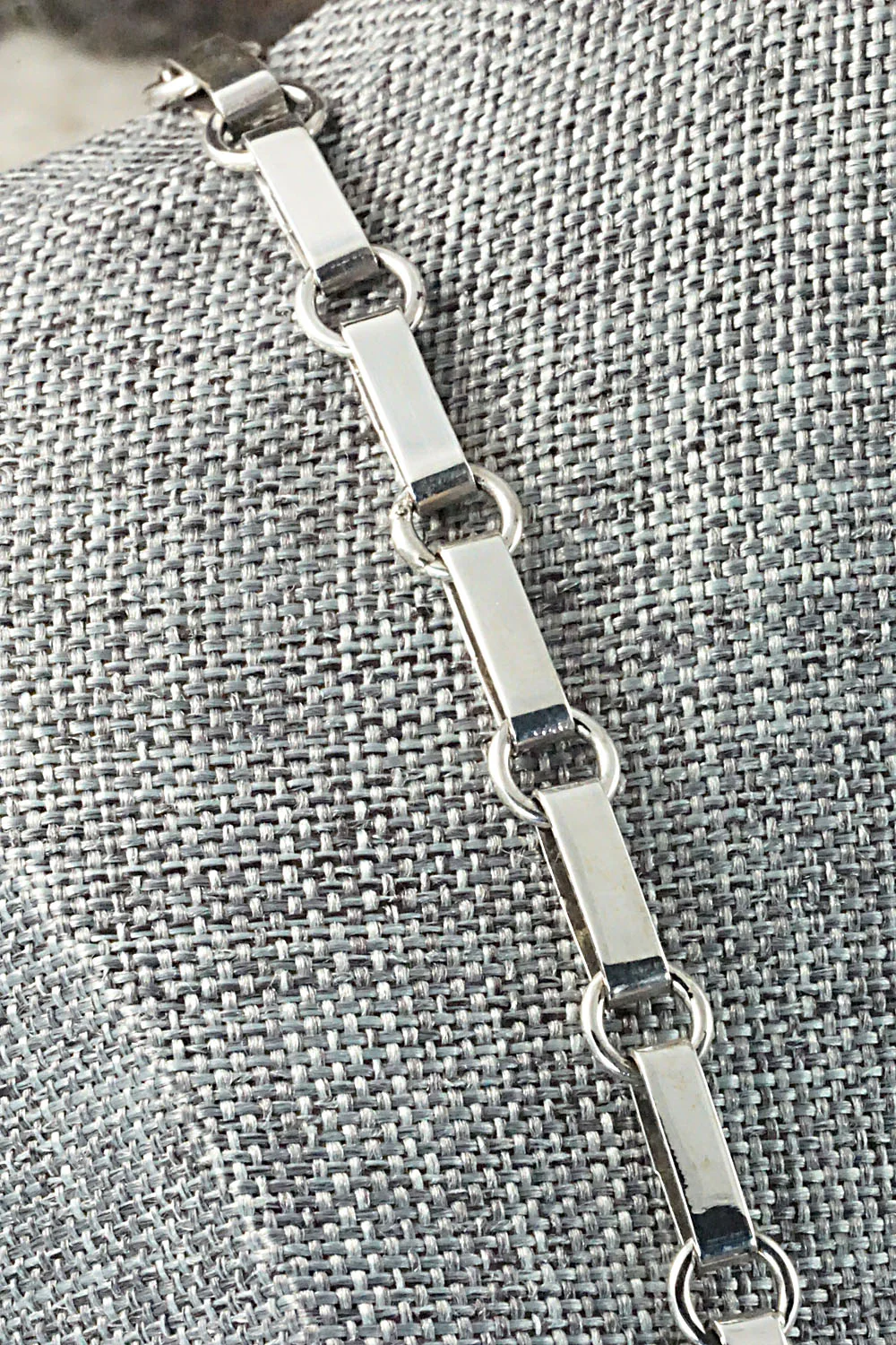 Onyx & Sterling Silver Necklace & Earrings Set - Sandra Parkett - Image 9