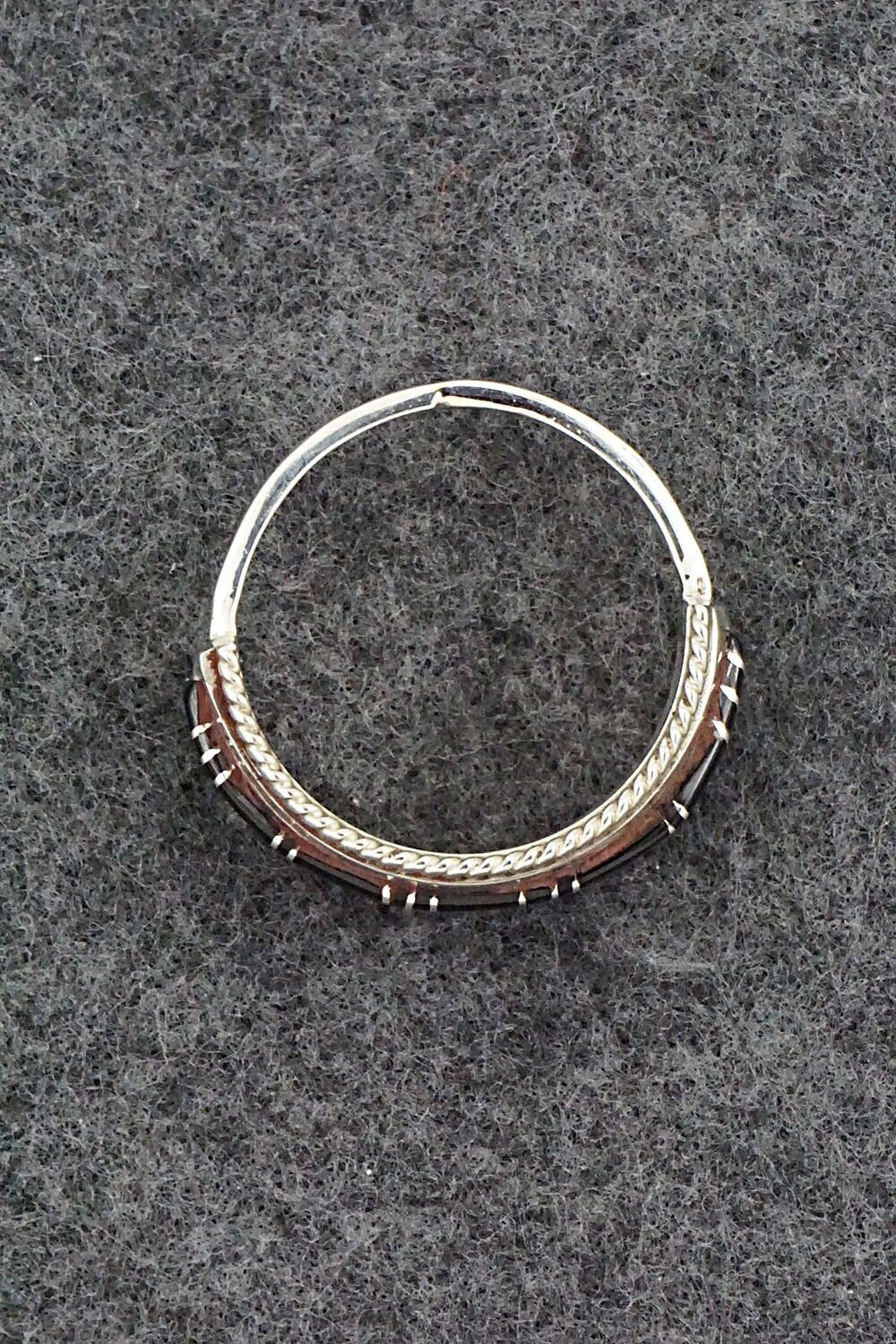 Onyx & Sterling Silver Ring - Deirdre Luna Panteah - Size 13.5 - Image 7