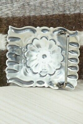 Sterling Silver Belt Buckle - Lee Yazzie - Image 8