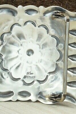 Sterling Silver Belt Buckle - Lee Yazzie - Image 9