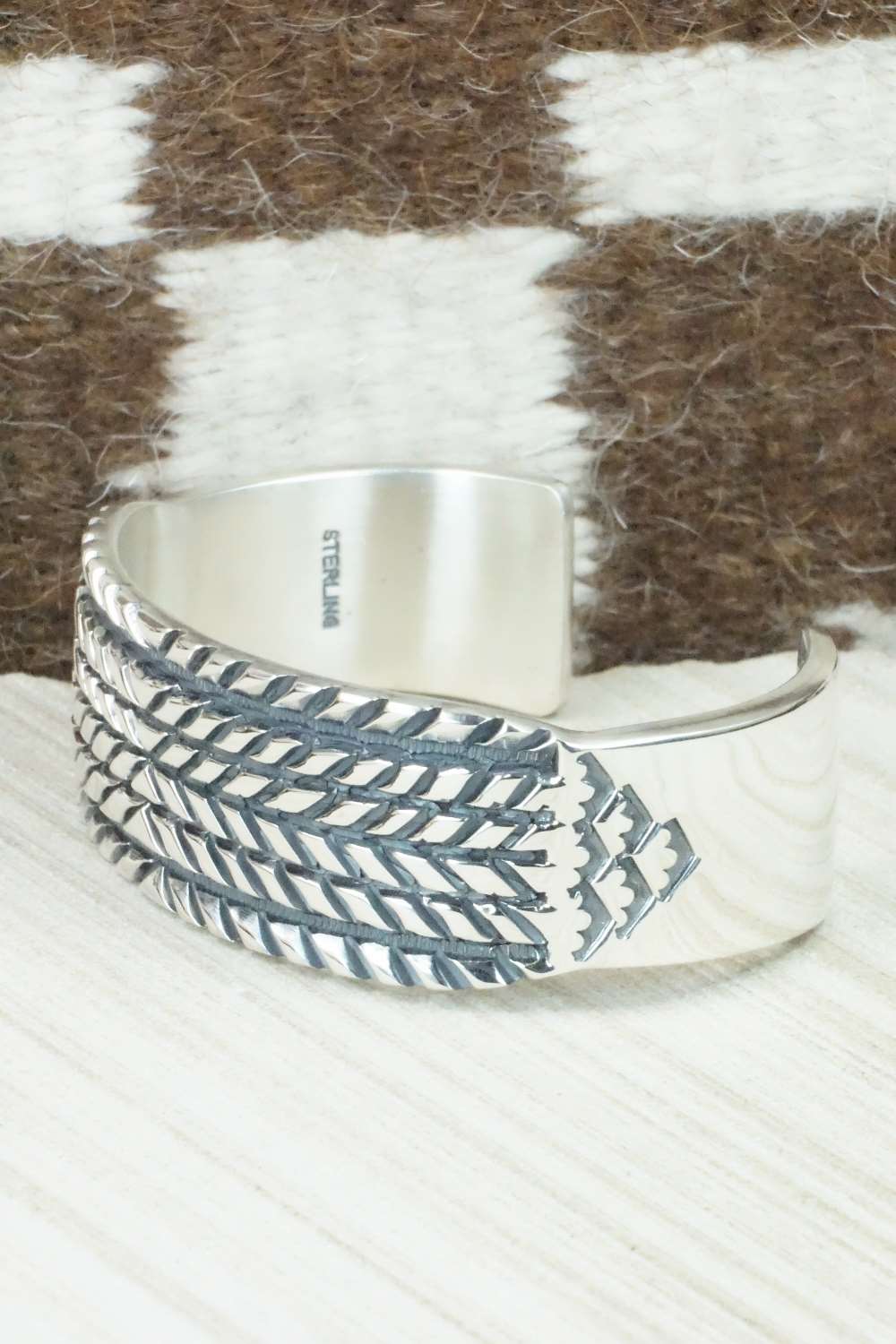 Sterling Silver Bracelet - Jerrold Tahe - Image 3