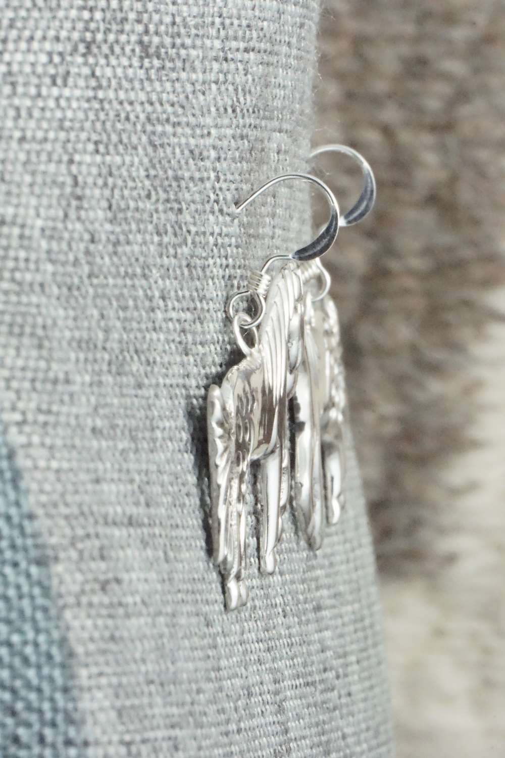 Sterling Silver Earrings - Allison Manuelito - Image 4