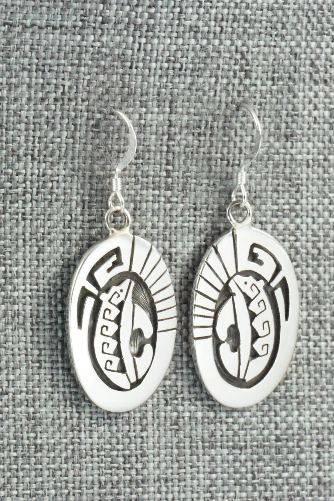 Sterling Silver Earrings - Calvin Peterson - Image 4