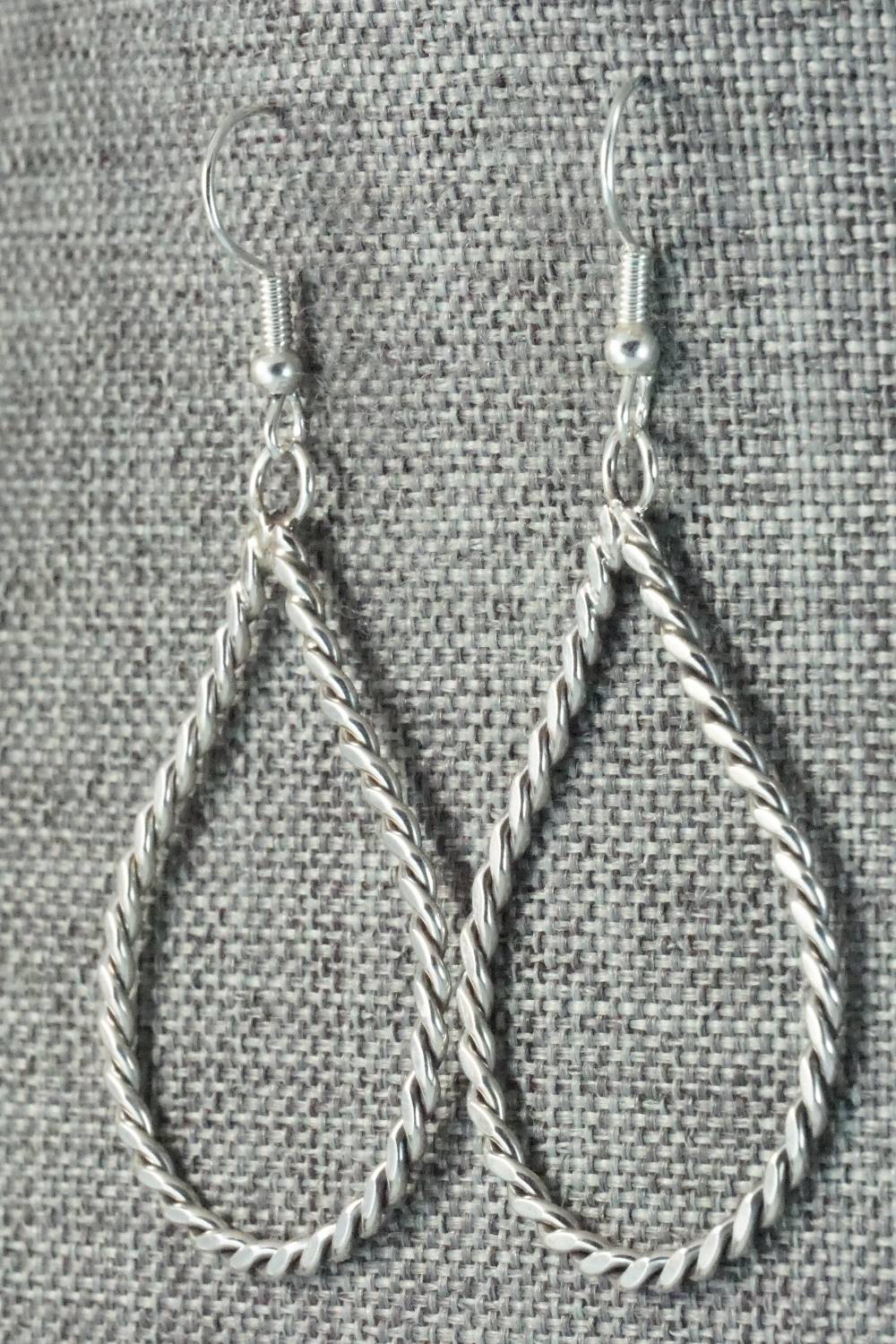 Sterling Silver Earrings - Caroline Tsosie - Image 3