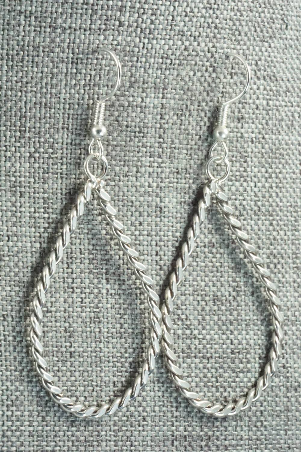 Sterling Silver Earrings - Caroline Tsosie - Image 5