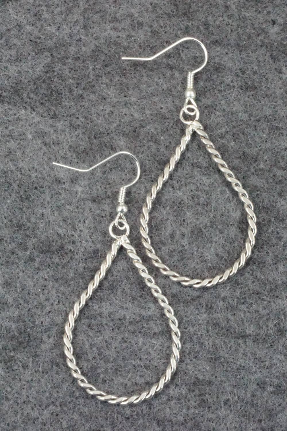 Sterling Silver Earrings - Caroline Tsosie - Image 7