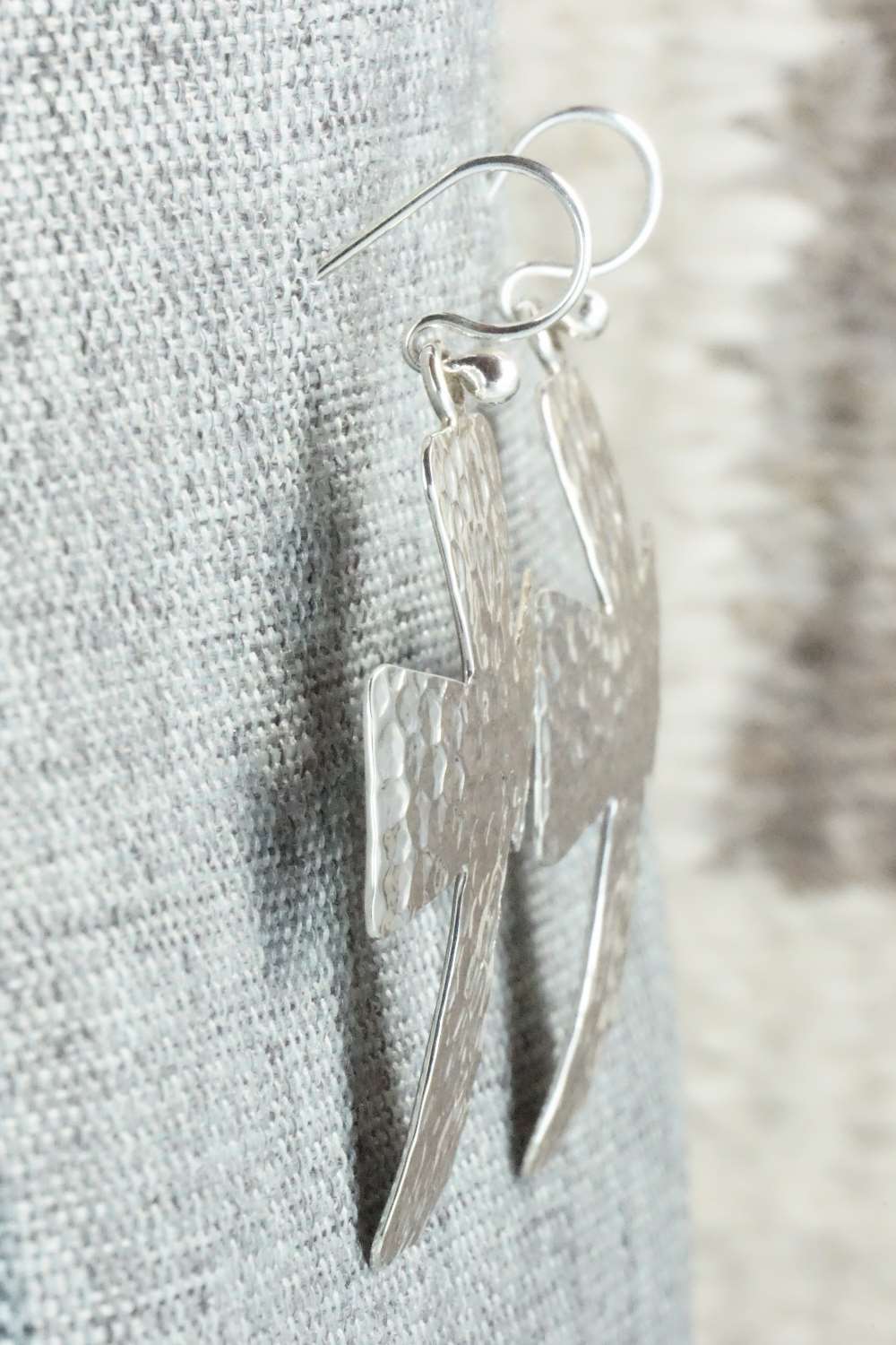 Sterling Silver Earrings - Juanita Nez - Image 6