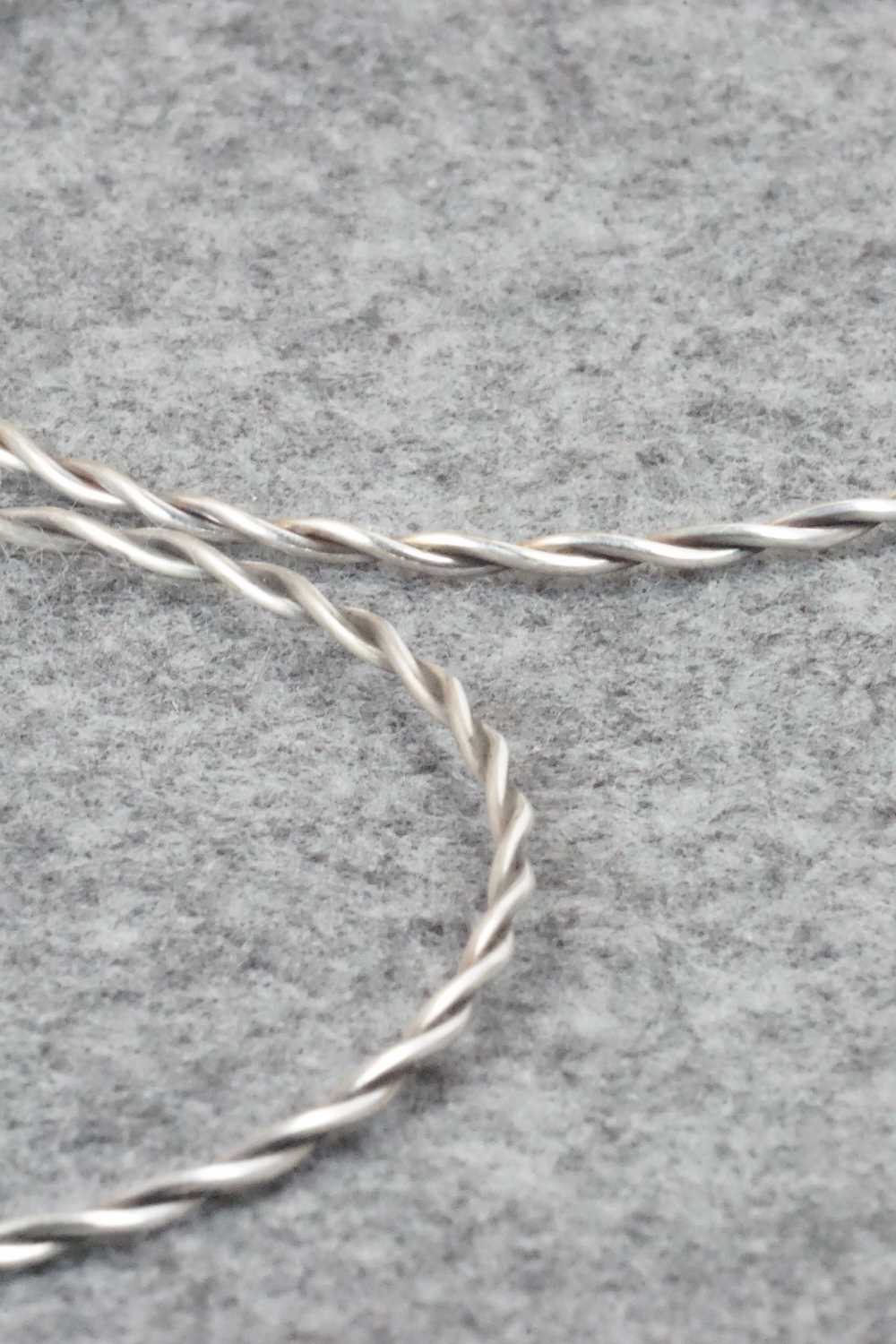 Sterling Silver Earrings - Katrina Tsosie - Image 4