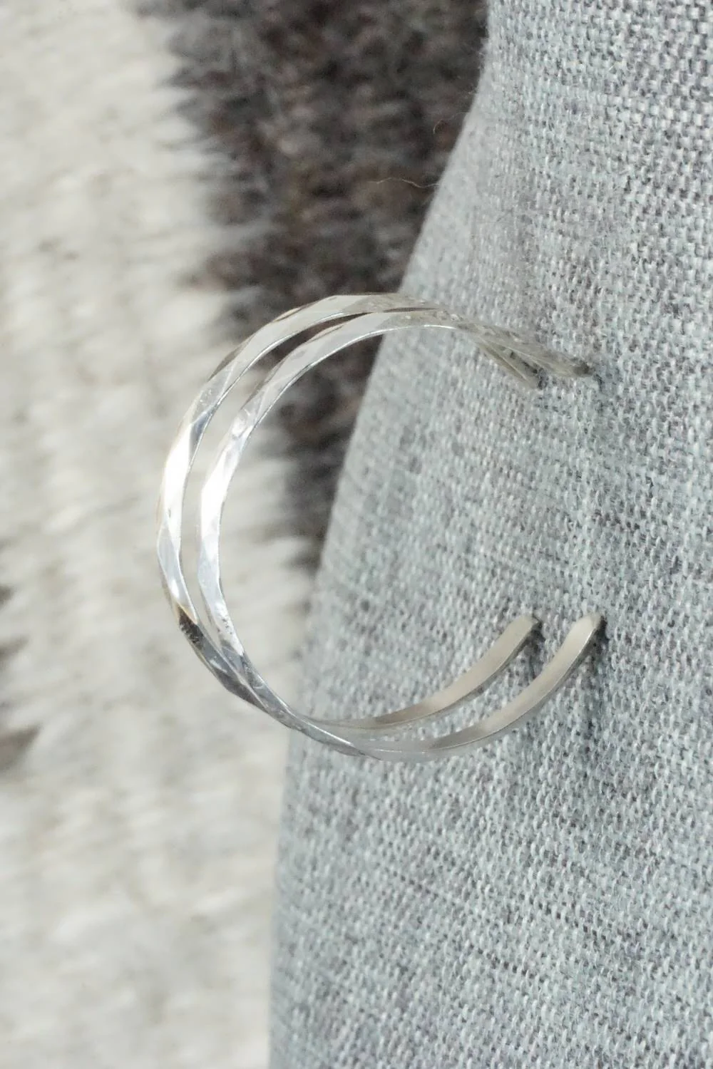 Sterling Silver Earrings - Katrina Tsosie - Image 3