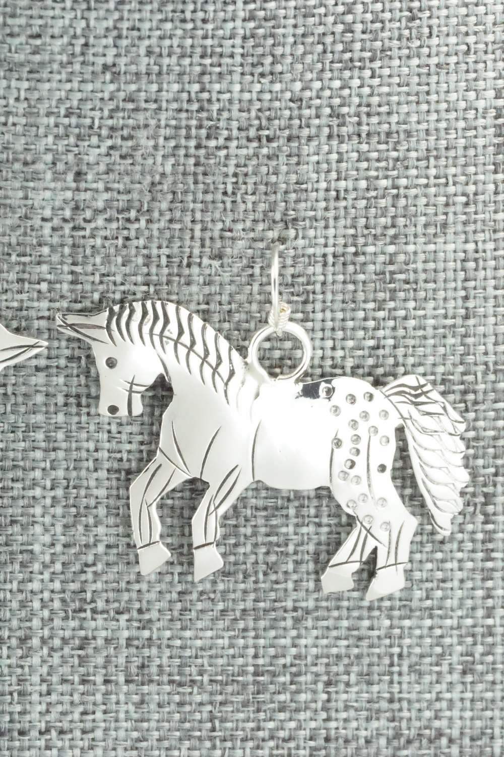 Sterling Silver Earrings - Louise Yazzie - Image 3