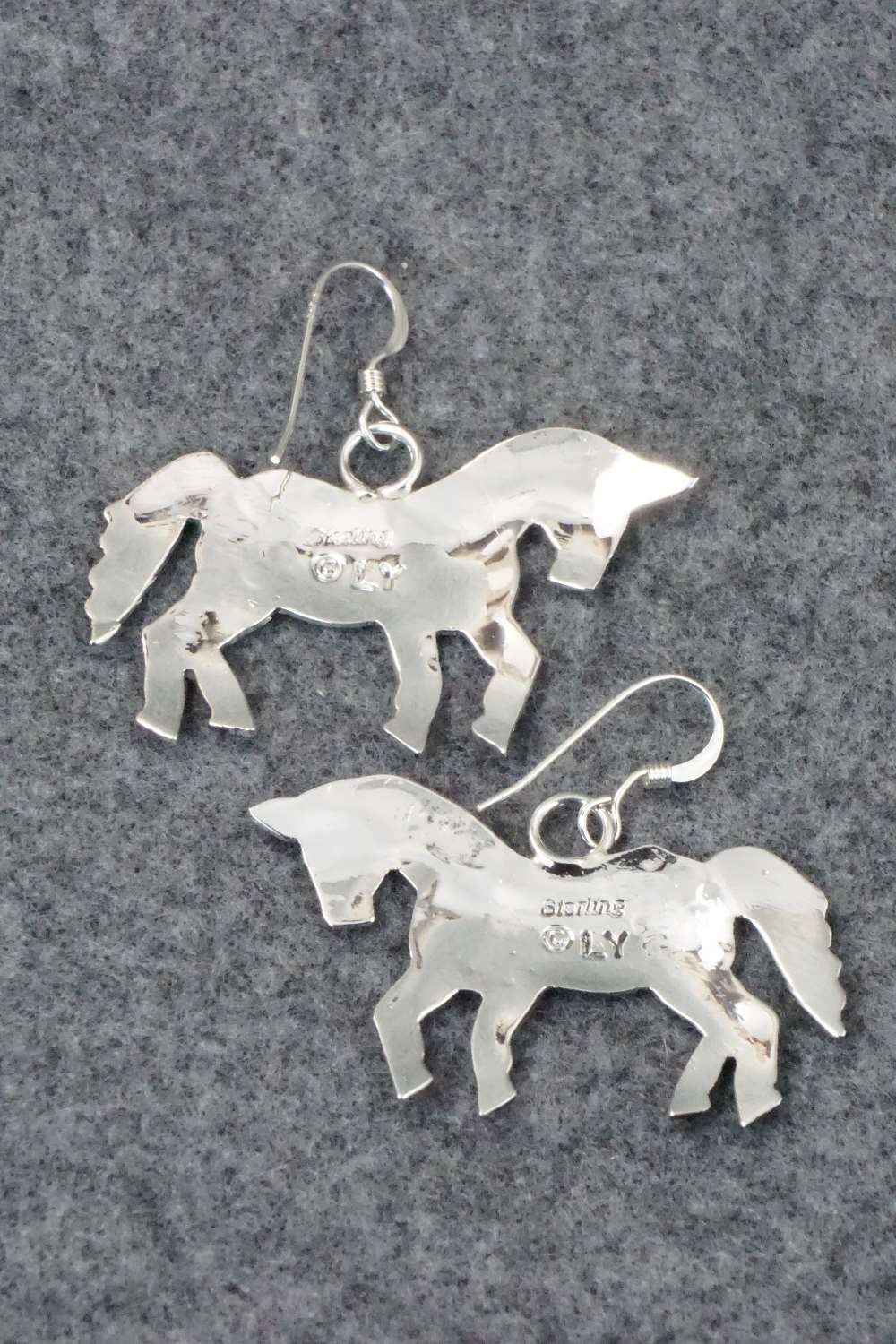 Sterling Silver Earrings - Louise Yazzie - Image 8