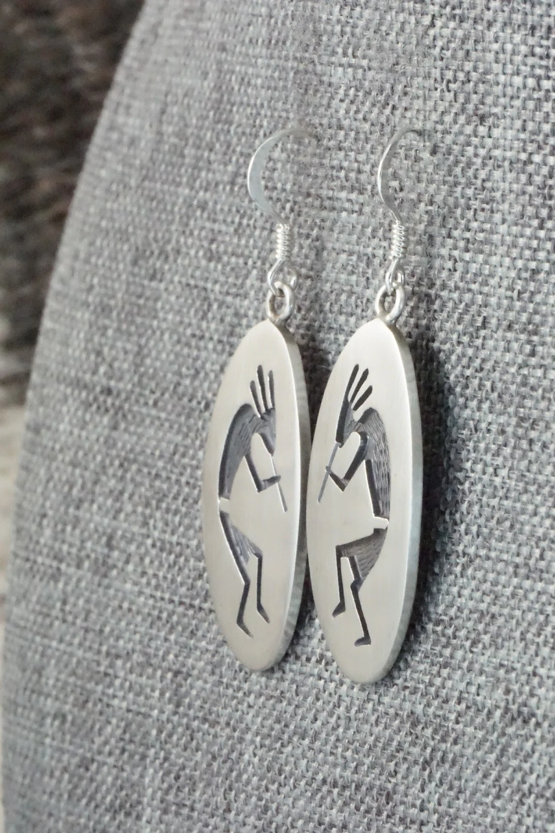Sterling Silver Earrings - Timothy Mowa - Image 3