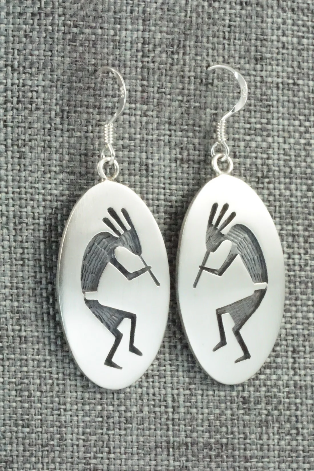 Sterling Silver Earrings - Timothy Mowa - Image 4