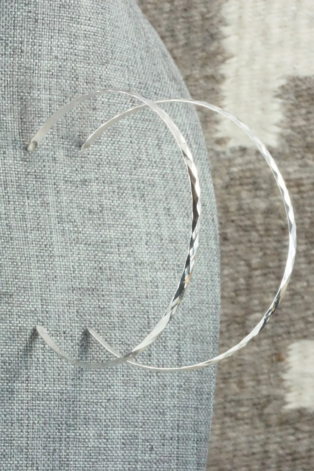 Sterling Silver Hoop Earrings - Nashina Leonard - Image 3