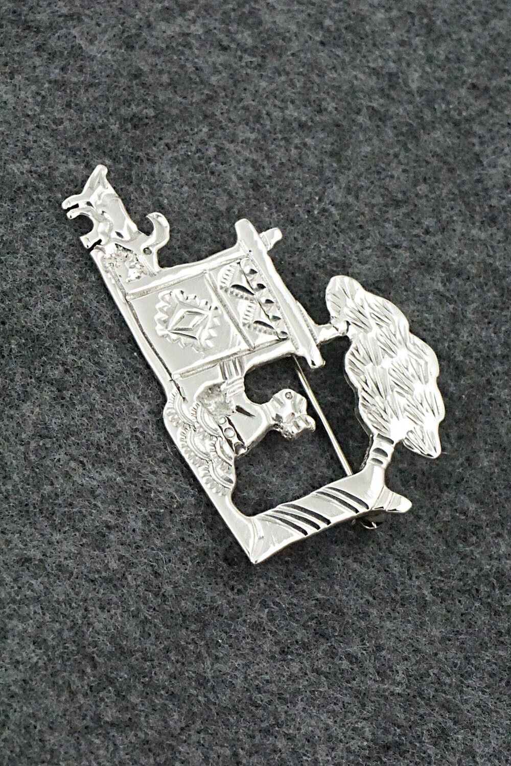 Sterling Silver Pin - Allison Manuelito - Image 3