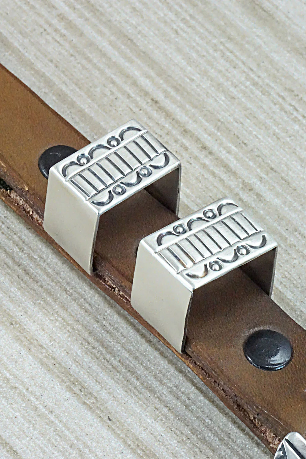 Sterling Silver Ranger Belt Buckle - J. Lucio - Image 3